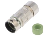 Conector M23 carcasă pe cablu drept