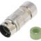 Conector M23 carcasă pe cablu drept