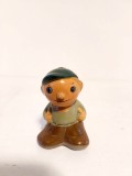 Ascutitoare veche ceramica cu pitic, 7cm inaltime, anii &#039;80