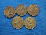 LOT 2 FORINT ANI DIFERITI 5 BUCATI-UNGARIA