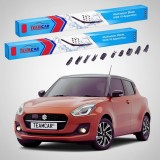 Cumpara ieftin Ștergătoare Suzuki Swift AZ/A2L 2017-2024 | Set Față Flat Premium &ndash; TeamCar&reg;