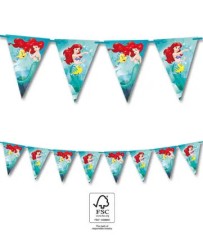 Banner litere Happy Birthday Disney Princess- Ariel 230 cm