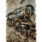 Sticker decorativ, Tren, Maro, 85 cm, 6660ST