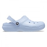 Saboti Crocs Classic Lined Clog Albastru - Blue Calcite