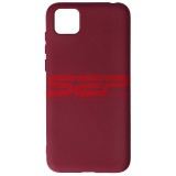 Husa Silicon Burgundy Huawei Y5p - Protectie Premium - Calitate Superioara