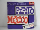 Roberto Delgado &lrm;&ndash; Pepito / Mexico, vinil, 7&quot;, 45 RPM, Single, Repress, Mono