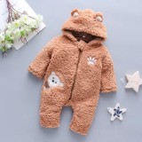 Combinezon maro plusat - Dear Baby (Marime Disponibila: 9-12 luni (Marimea 20, Superbaby