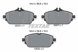 TEXTAR 2203101 Q+ set placute frana,frana disc