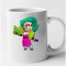 Cana alba personalizata Brawl Star - Lola, Alb, INOVATIX&reg;. 330 ml