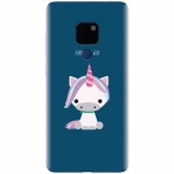 Husa silicon pentru Huawei Mate 20, Horn To Be Wild Cute Unicorn