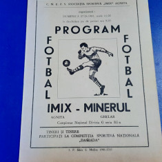 program IMIX Agnita - Minerul Ghelar