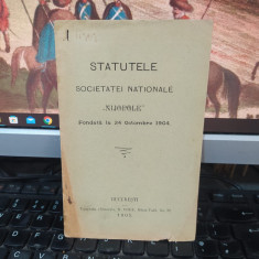 Statutele Societăței Naționale Nijopole, Bitolia, Aromâni, București 1905 075