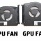 Set coolere Laptop, Dell, Alienware M17 R2, N18P, an 2019, DFS2011051P0T FLHV, DFS2003051P0T FLHW, 5V, 0.5A, 2.25W