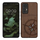 Husa Kwmobile pentru Xiaomi 12 Lite 5G, Multicolor, Lemn/Silicon, 59408.03, Carcasa