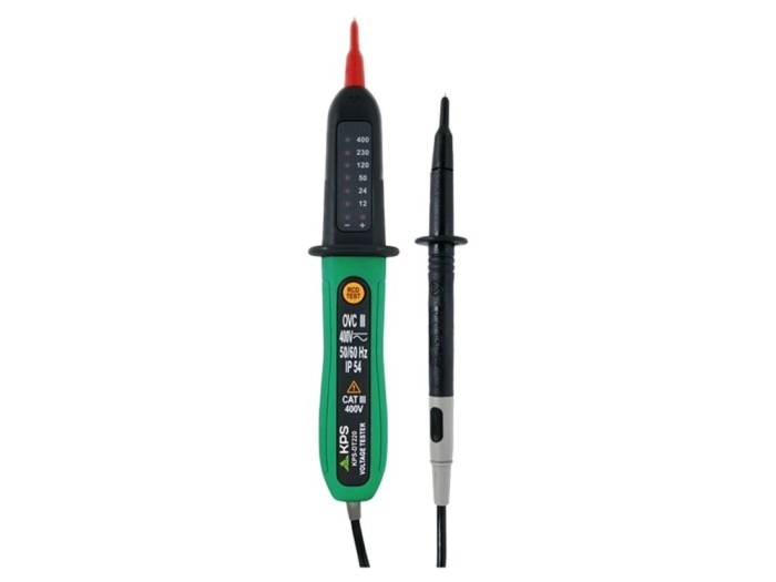Tester electric LED diode IP54
