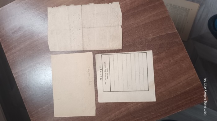 2 certificate,1 carte identitate si 1 dovada provizorie