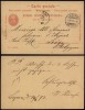 Switzerland 1893 Old postcard postal stationery Luzern to Liege Belgium DB.181