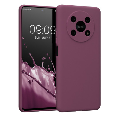 Husa Kwmobile pentru Honor Magic 4 Lite 5G, Silicon, Violet, 58580.187 foto