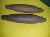 2 GREUTATI/CONTRAGREUTATI vechi+lanturi ORIGINALE de ceas cu cuc vechi,originale