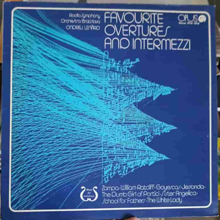 Disc vinil, LP. Favourite Overtures And Intermezzi-Radio Symphony Orchestra Bratislava, Ondrej Lenard-256602