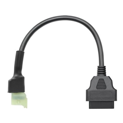 Cablu Adaptor De Diagnosticare Techstar&amp;reg; OBD2 Cu 4 Pini La 6 Pini Pentru Motociclete Honda foto