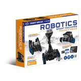 Kit STEM Robotica, Masini inteligente de construit, Gigo Toys, 197 piese