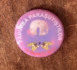 QW9 I 40 - Insigna - tematica militara - parasutism - Padurea parasutistilor - Ghimpati 2019