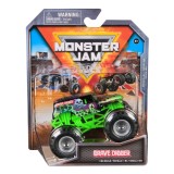 MONSTER JAM MASINUTA METALICA GRAVE DIGGER SCARA 1 LA 64 SuperHeroes ToysZone