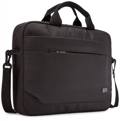 GEANTA CASE LOGIC, pt. notebook de max. 14 inch, 1 compartiment, buzunar frontal x 2, waterproof, poliester, negru, &amp;quot;ADVA-114 BLACK&amp;quot;/3203986 foto