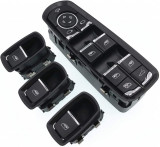 Set Bloc Comenzi Geamuri + Butoane Geam Pasageri Compatibil Porsche Panamera 970 2010-2016 7PP959858R + 3 X 7PP959855B, General