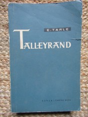 E. TARLE - TALLEYRAND foto
