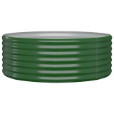 Cumpara ieftin Strat inaltat gradina, 100x100x36 cm otel galvanizat