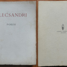 Vasile Alecsandri , Poezii , 1940 , editie omagiala , cu ilustratii de Demian
