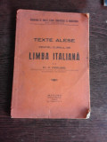 TEXTE ALESE PENTRU CURSUL DE LIMBA LATINA - C. PERUSSI