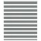 vidaXL Jaluzea tip zebra gri &icirc;nchis lățime țesătură 130,9 cm poliester