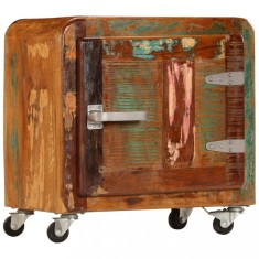 vidaXL Noptieră, 50 x 30 x 50 cm, lemn masiv reciclat 247514