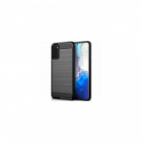 Husa Compatibila cu Samsung Galaxy S20 - iberry Carbon Negru, Silicon, Carcasa