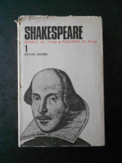 WILLIAM SHAKESPEARE - OPERE COMPLETE vol. 1 foto