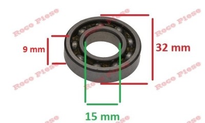 Rulment ambielaj drujba compatibil Stihl MS 240, MS 260, MS 280, MS 340, MS foto