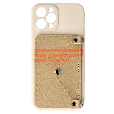Toc TPU Crossbody Wallet Apple iPhone 12 Pro Max BEIGE foto