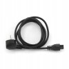 Cablu Alimentare Gembird 1m Negru - Conector PC, Imprimanta