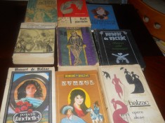 Set 9 carti Honore de Balzac-Evreul, Iluzii pierdute,Opere alese,Eugenie Grandet