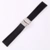 Curea Ceas Silicon Negru Inchidere Deployant 20mm 22mm WZ2213, Time Veranda