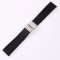 Curea Ceas Silicon Negru Inchidere Deployant 20mm 22mm WZ2213
