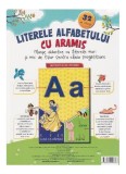 Literele alfabetului cu Aramis (32 de planșe) - Paperback brosat - Celina Iordache - Aramis