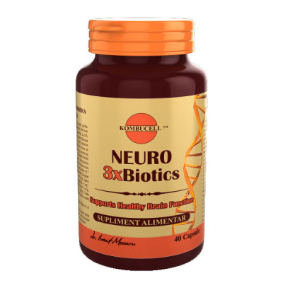Supliment Alimentar Neuro 3xBiotics 40 capsule Medica foto