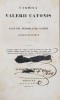 Carmina Valerii Catonis Cum Augusti Ferdinandi Naekii Annotationibus - 1847