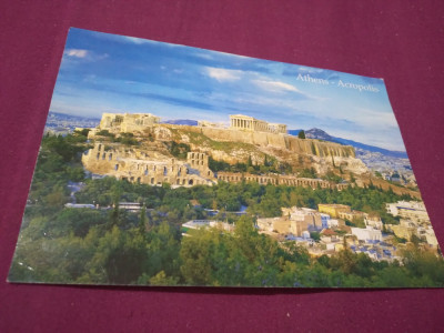 CARTE POSTALA ATENA -ACROPOLIS NECIRCULATA foto