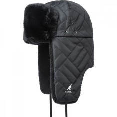 Caciula Kangol Quilted Trapper Negru - Cod 7872325443 foto