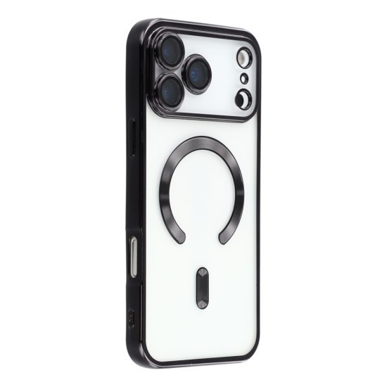 Husa compatibila cu IPhone 17 Pro Max, ALC MOBILE, pentru telefon mobil cu protectie pentru camera, Tehnologie MagSafe, rezistenta la socuri, contur N